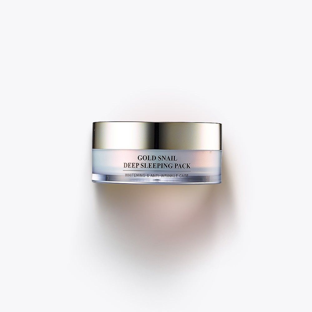 GSLEY 24K Gold Snail Deep Sleeping Pack 100ml Premium Anti Aging Overnight Moisture Mask _ Made in Korea